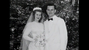 Wedding Pictures of Bob Crane and his first wife.